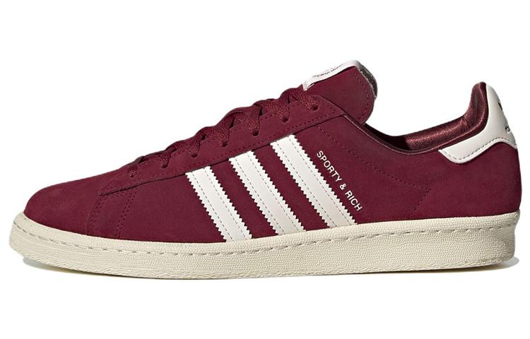 Adidas Campus 80s 'Sporty & Rich   Merlot Cream' Sneakers