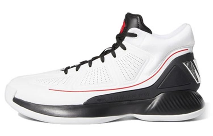Adidas D Rose 10 White Black Red