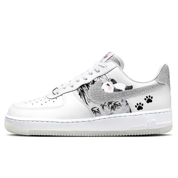 Nike Air Force 1 Slip-Resistant Low-Top Skateboard Shoes Unisex White