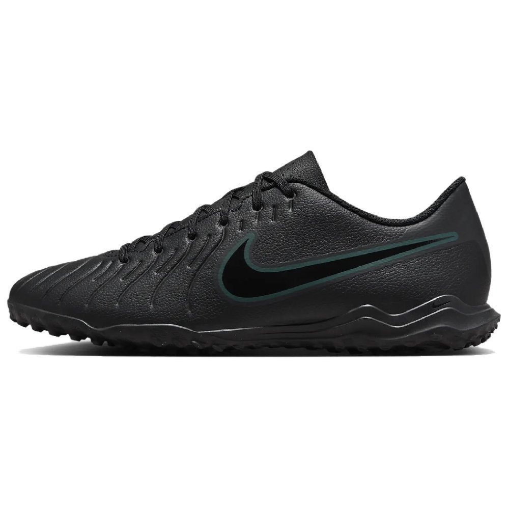 Nike Tiempo Legend 10 Anti Slip Wear Resistant Soccer Shoes Unisex Black