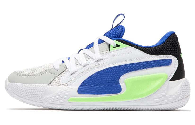 PUMA Court Rider Chaos Basketball Shoes 'Future Blue Green Glare'