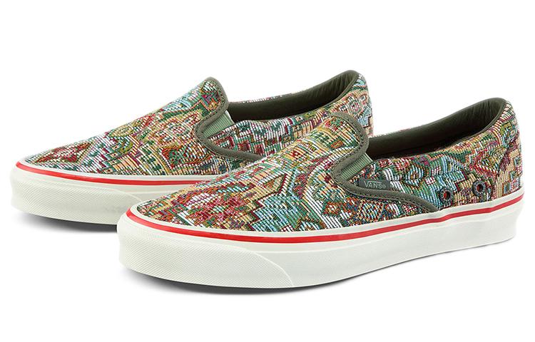 Slip On Nigel Cabourn X Og Classic Vans Lx 'Carpet Green Mix'