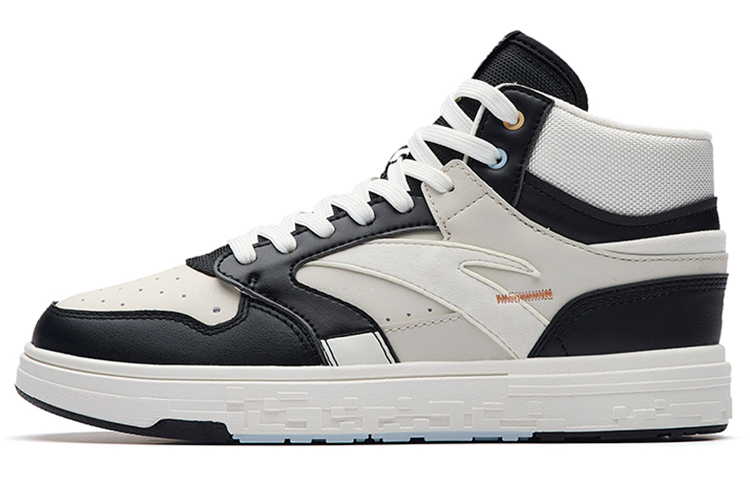 Anta Street Naughty High-Top Skateboard Shoes Women's Black Gray