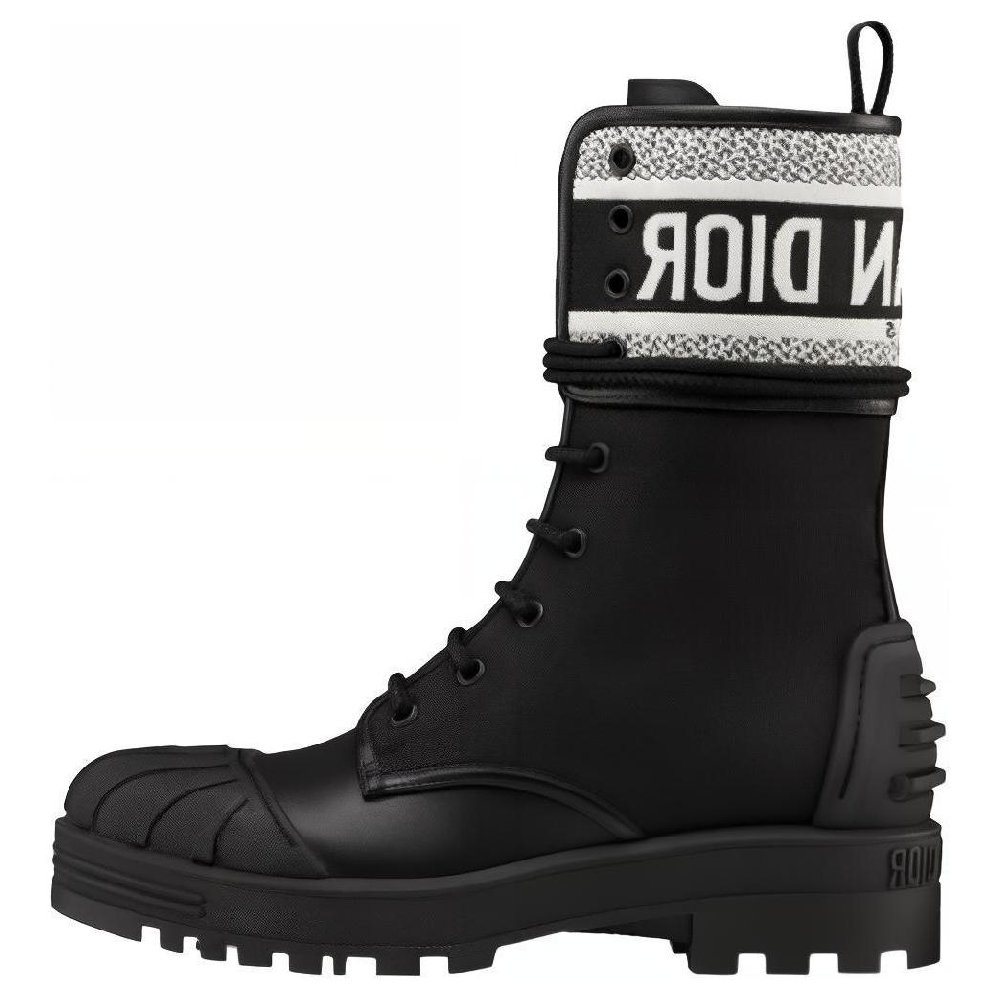 DIOR Women's D-Major Ankle Boot 'Black White'