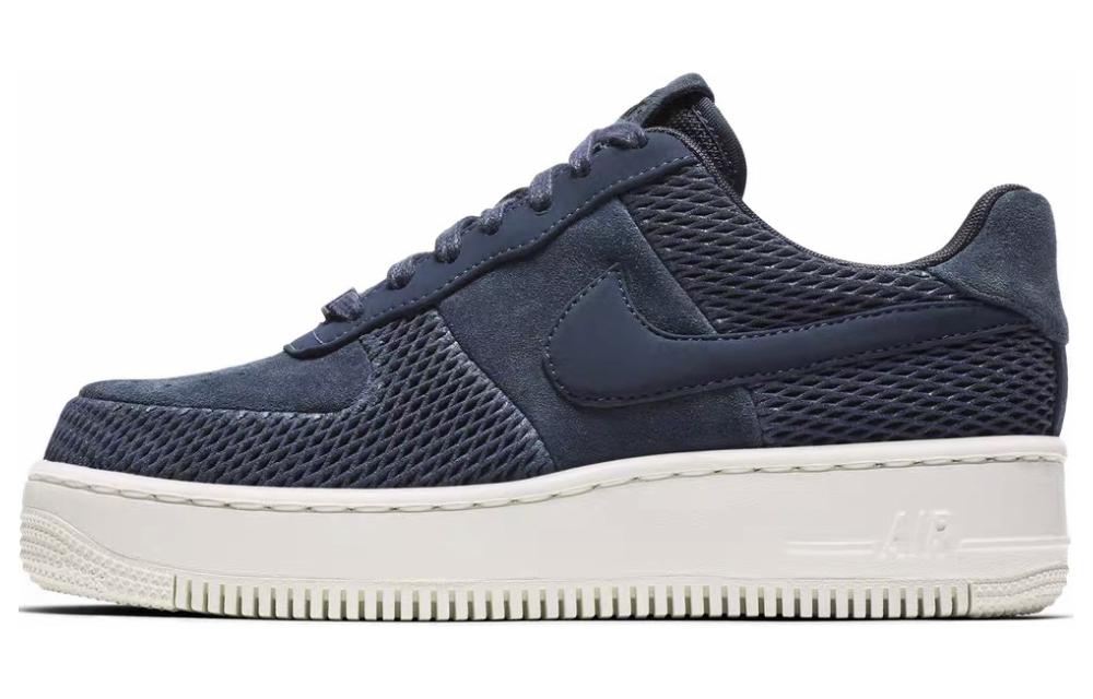 Nike Air Force 1 Slip Resistant, Abrasion Resistant, Breathable Low Top Skateboard Shoes Women's Blue
