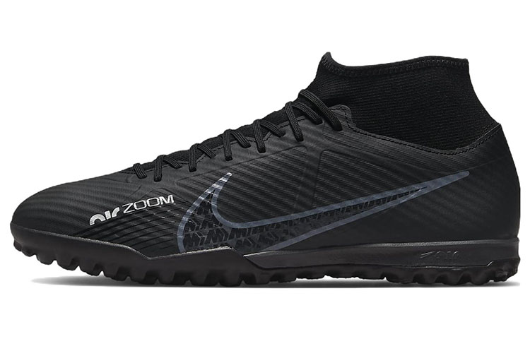 Nike Zoom Mercurial Superfly 9 Academy Tf Black Dark Smoke Grey
