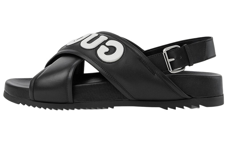 GUCCI Crossover Sandal 'Black White'
