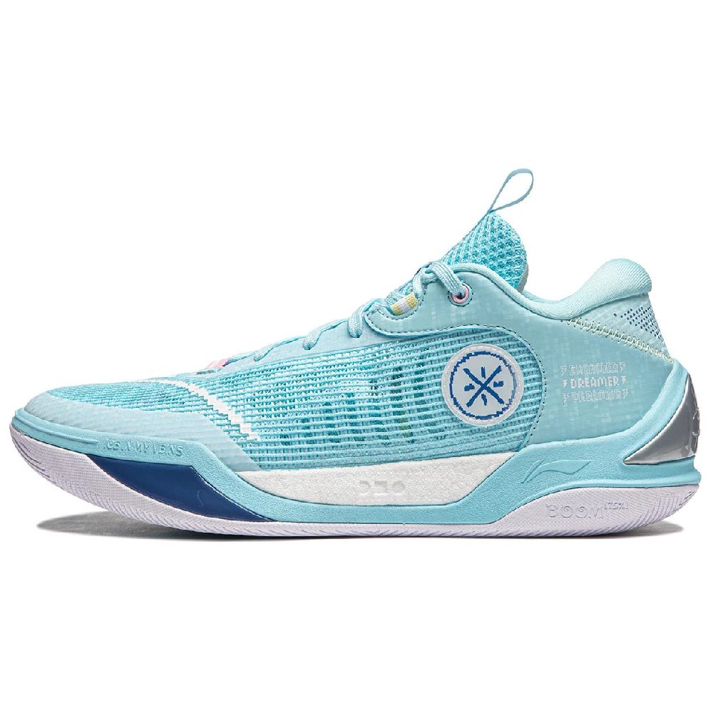 LiNing Баскетбольные кроссовки Low Top Refreshing Blue Мужские