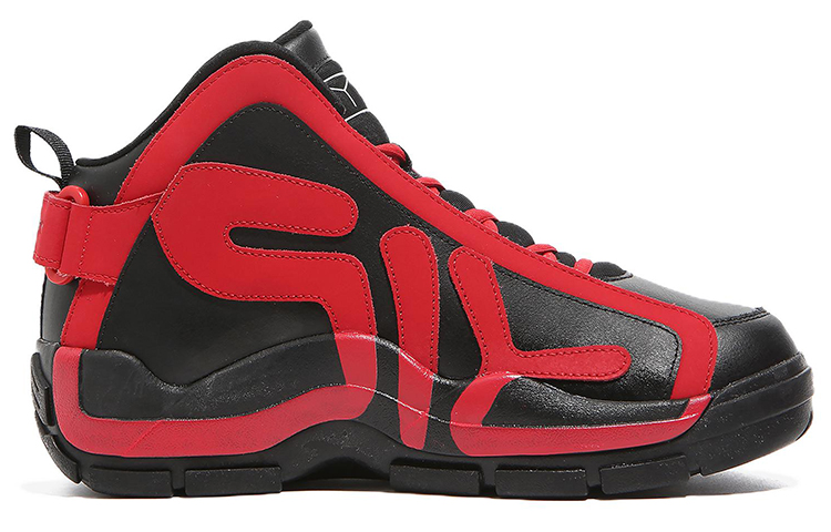 Y/Project x FILA Grant Hill 2 High Top Vintage Basketball Shoes Unisex Black Red Korean Style