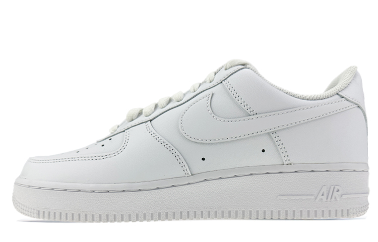 Nike Air Force 1 Low 07 Low-Top Skateboard Shoes Men's Yellow Blue