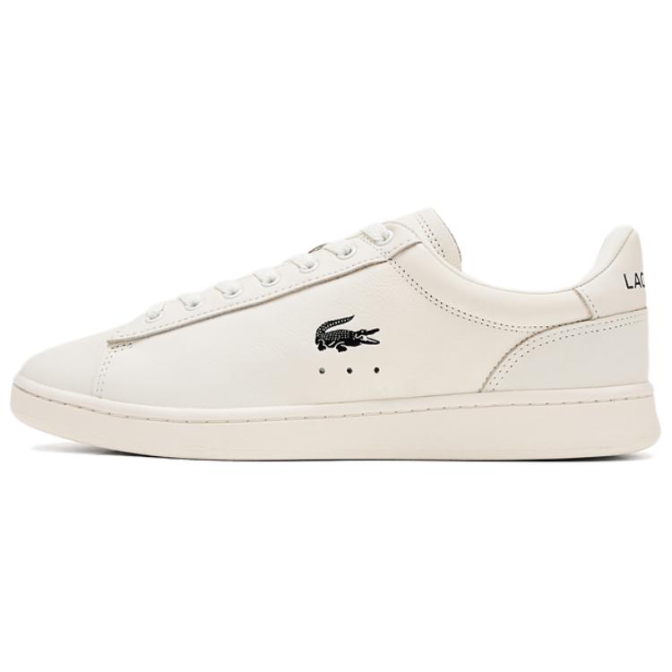 LACOSTE Skateboard Shoes Men's Ecru