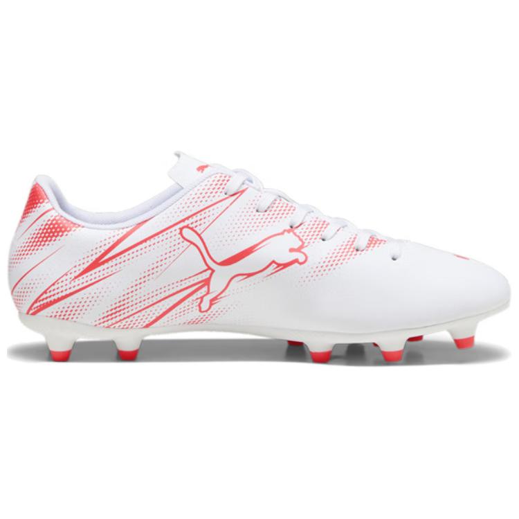 PUMA Attacanto AG Short Rubber Studs FG Long Rubber Studs Artificial Ground Soccer Shoes Men's White Red купить в интернет-магазине Yoocart с быстрой доставкой по России.