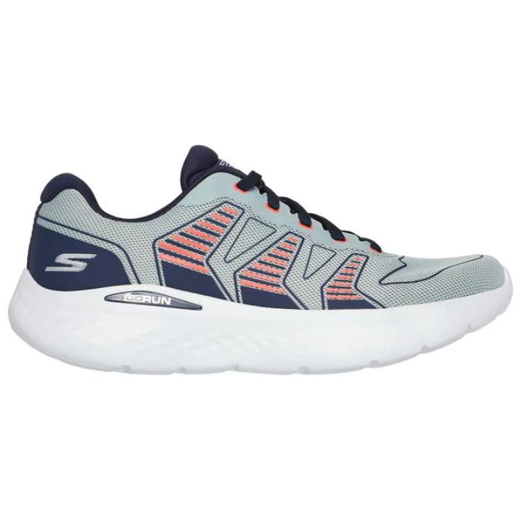 Skechers Go Run Lite Low Top Running Shoes Men's Blue Teal