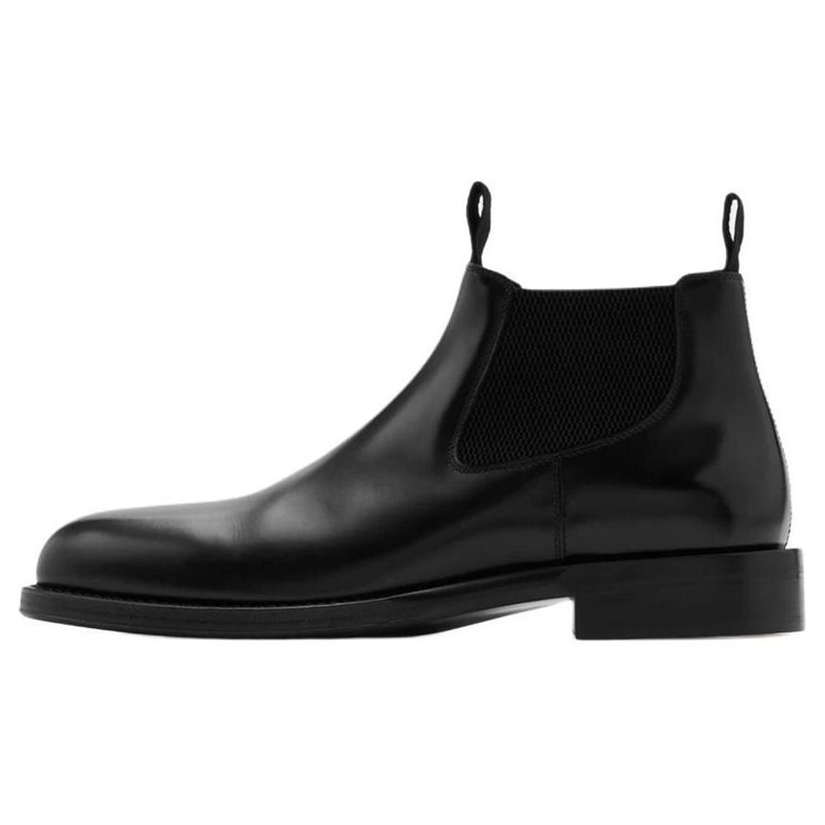 Burberry Tux Low Leather Chelsea Boots
