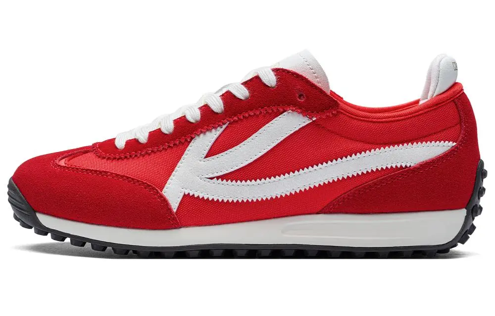 Kappa K Breeze Wear resistant And Lightweight Low top Casual Shoes Women's Red