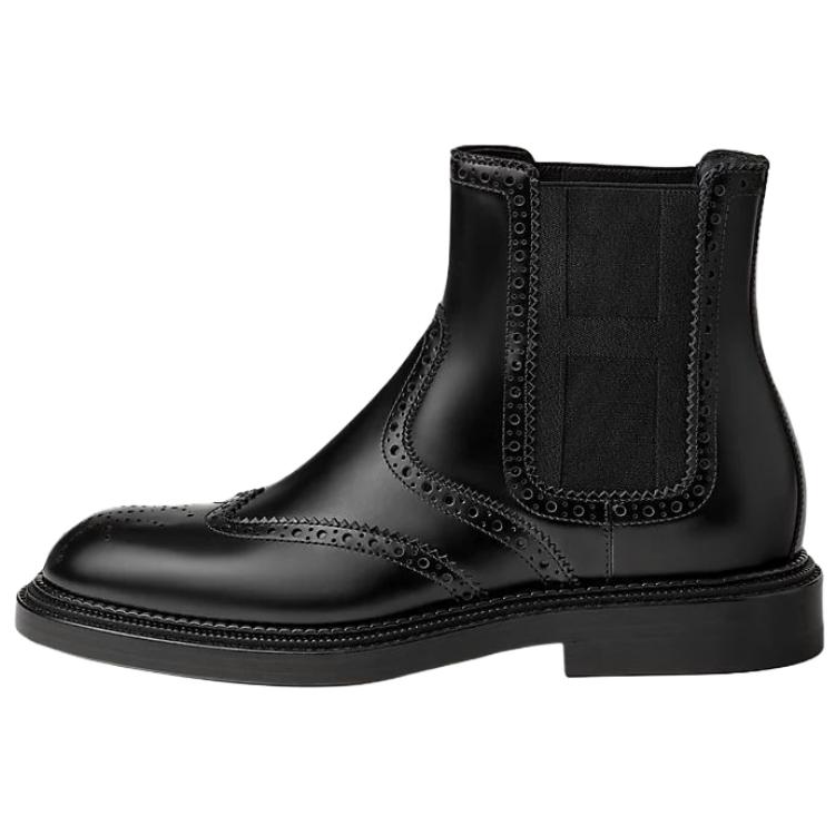 HERMES Legacy Ankle Length Chelsea Boots Women's Black купить в интернет-магазине Yoocart с быстрой доставкой по России.
