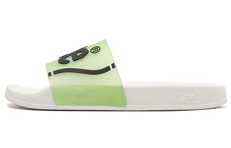 Lee Slide Slipper Stylish Sandals Women's White Green