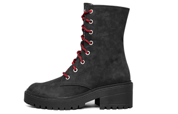 Skechers Modern Comfort Winter High Top Martin Boots Black Women's