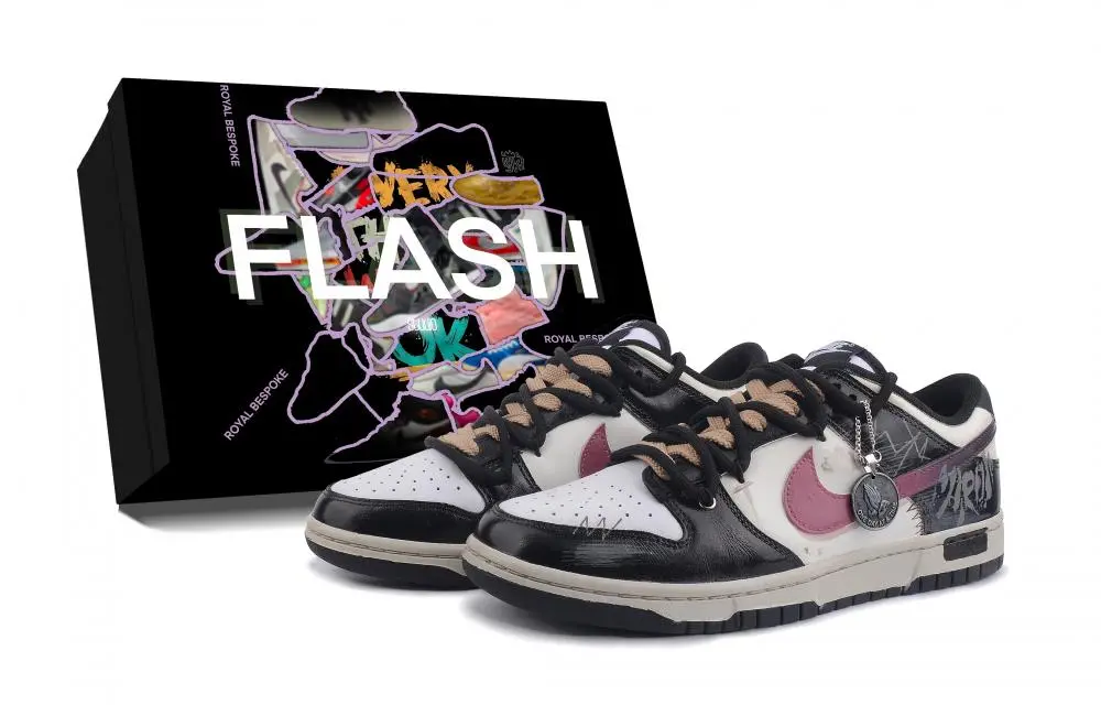 Nike Dunk Purple Night Nightmare, Box Included Abrasion Resistant Low top Skateboard Shoes Unisex
