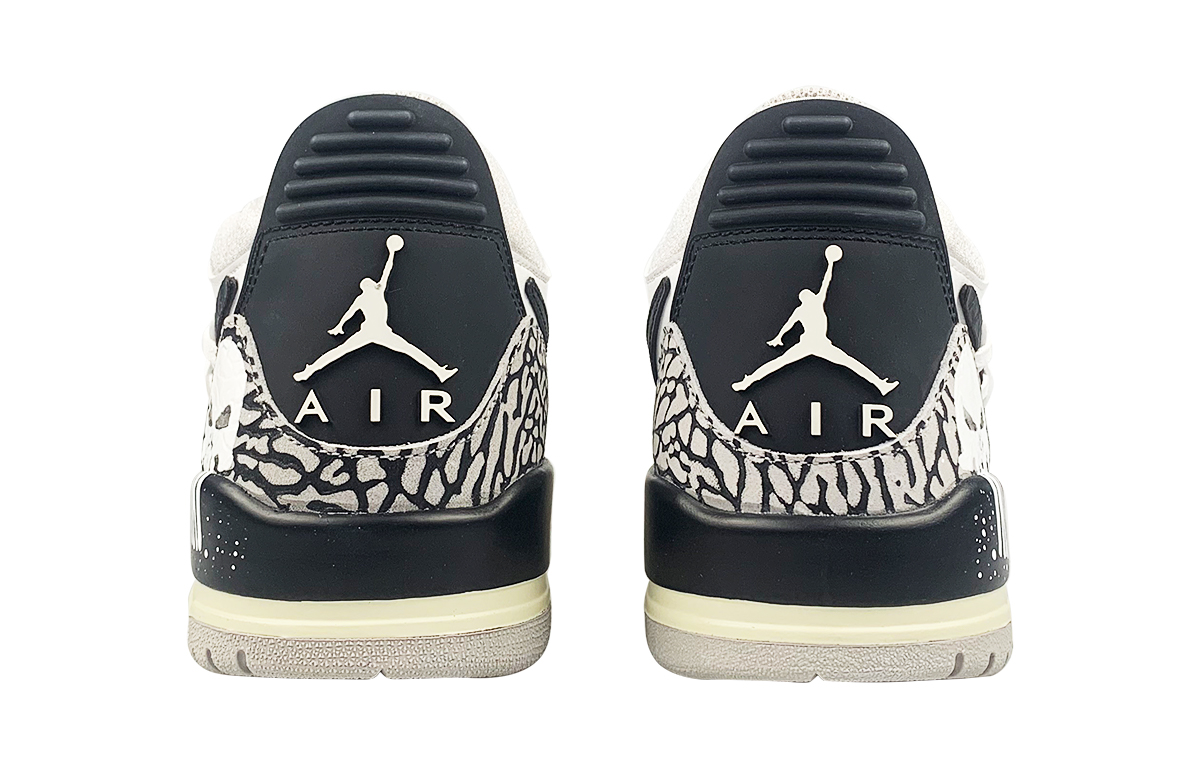 Jordan Legacy 312 Moisture Wicking Coverage Quick Dry Low Top Vintage Basketball Shoes GS Black White Gray купить в интернет-магазине Yoocart с быстрой доставкой по России.