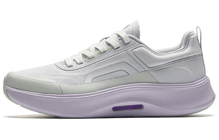 Anta Divine Travel 7th Generation PRO Anti-Slip Wear-Resistant Low-Top Training Shoes Women's White Green Purple