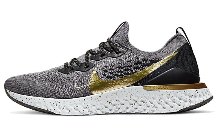Nike Epic React Flyknit 2 'Black Gold'
