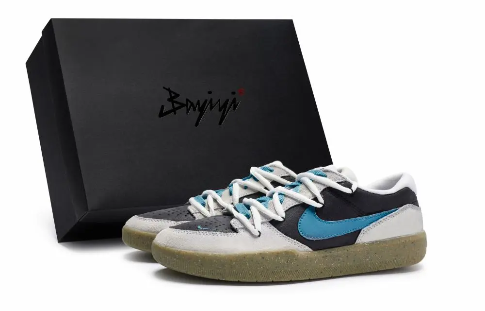 Nike SB Force 58 Skateboard Shoes Unisex Low top Lake Blue