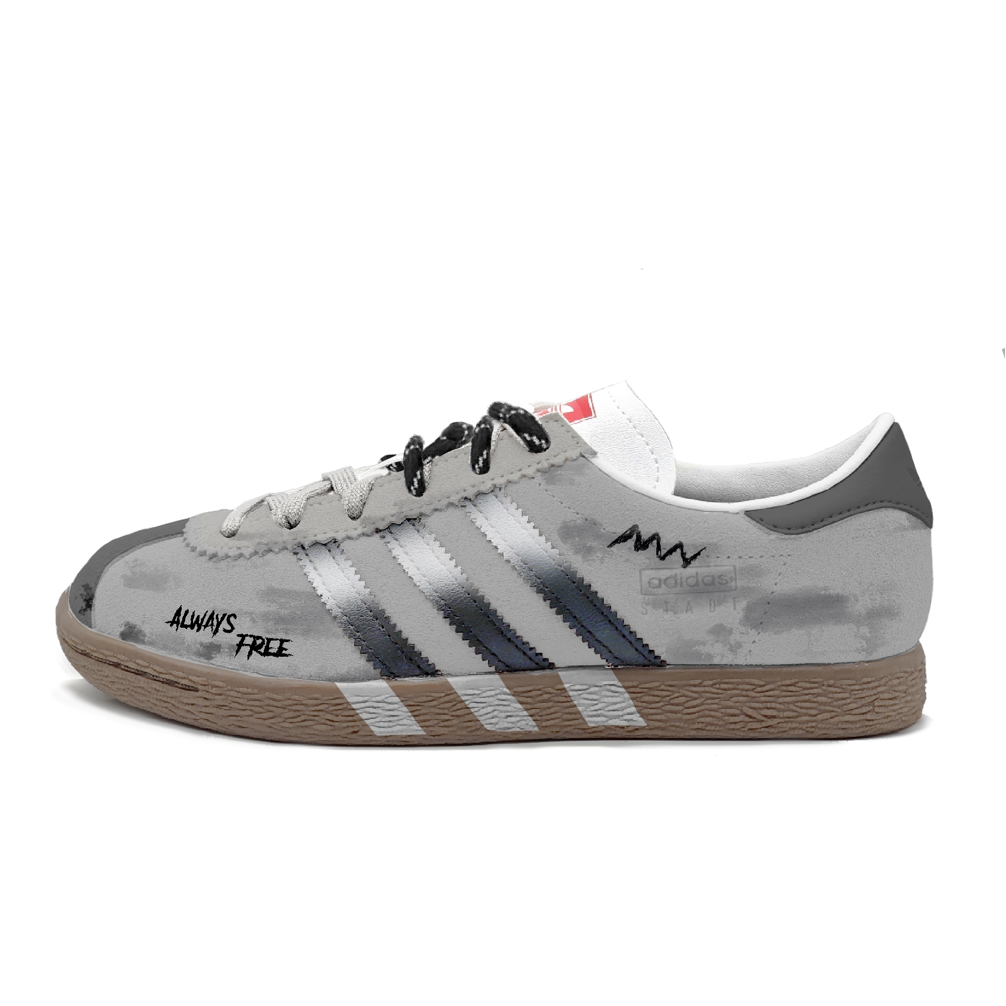 Adidas Neo Priceless Freedom LD Slip Resistant Low top Era Of Beauty Unisex Light Gray