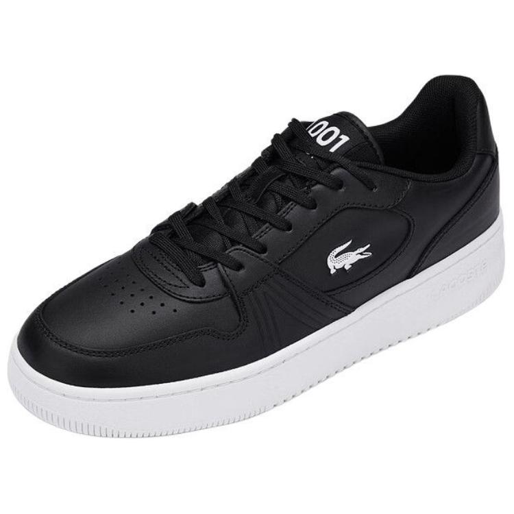 LACOSTE Slip-Resistant Low-Top Skateboard Shoes Men's Black