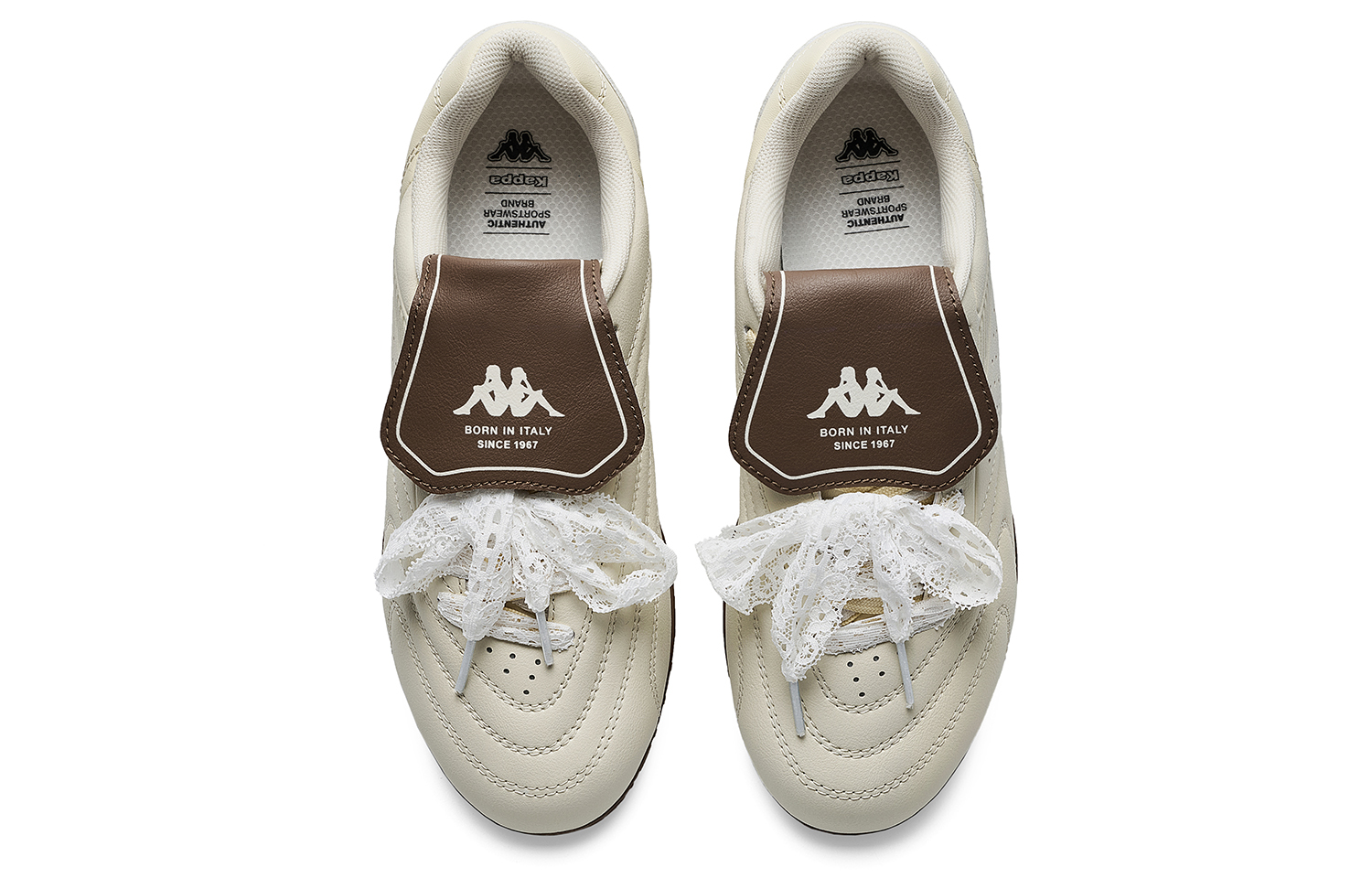 Kappa K79 Back to Back Breathable And Lightweight Racing Shoes Women's Cheese White купить в интернет-магазине Yoocart с быстрой доставкой по России.