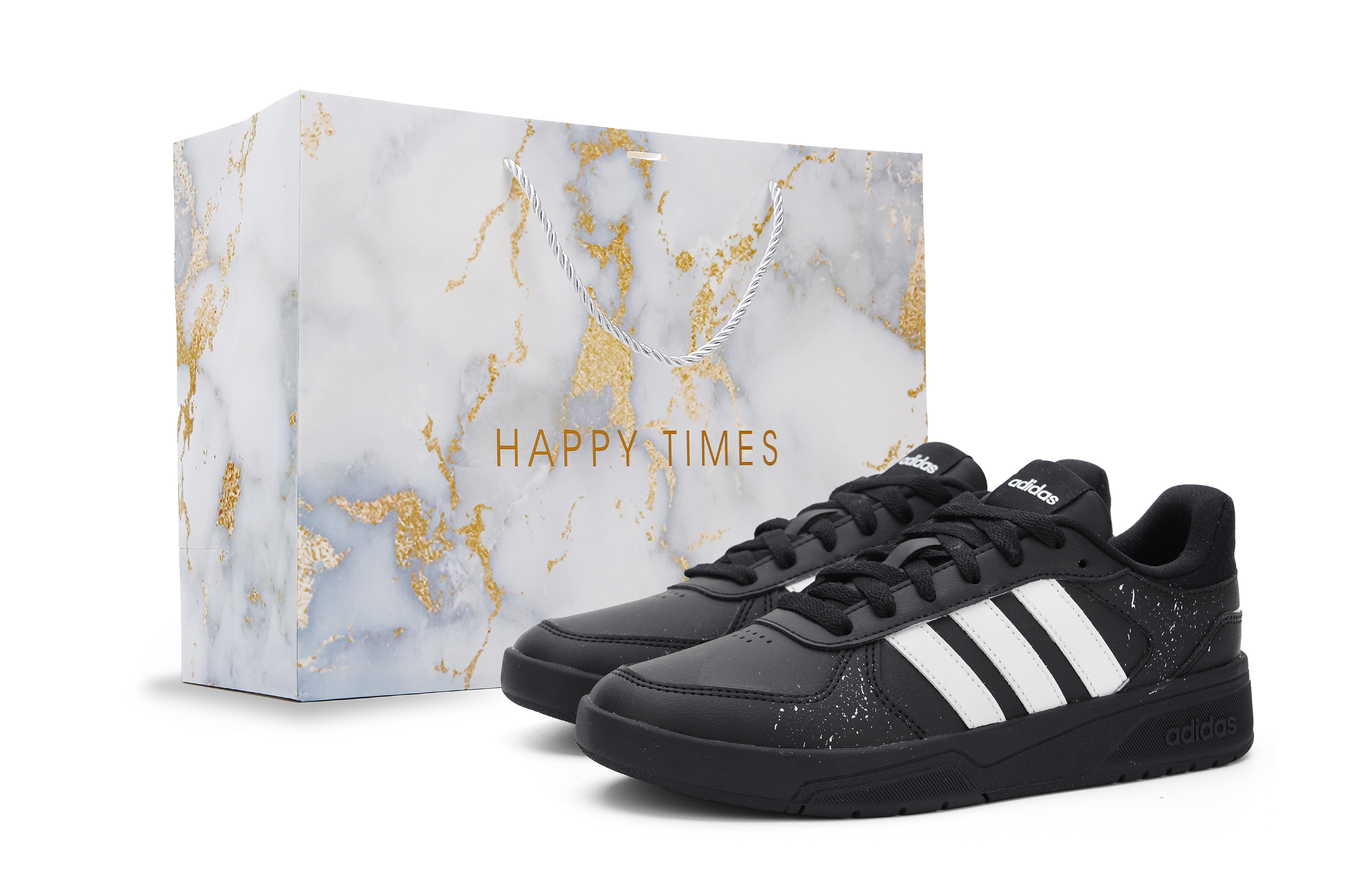 Adidas Neo Courtbeat Low Top Skateboard Shoes Unisex Black White купить в интернет-магазине Yoocart с быстрой доставкой по России.