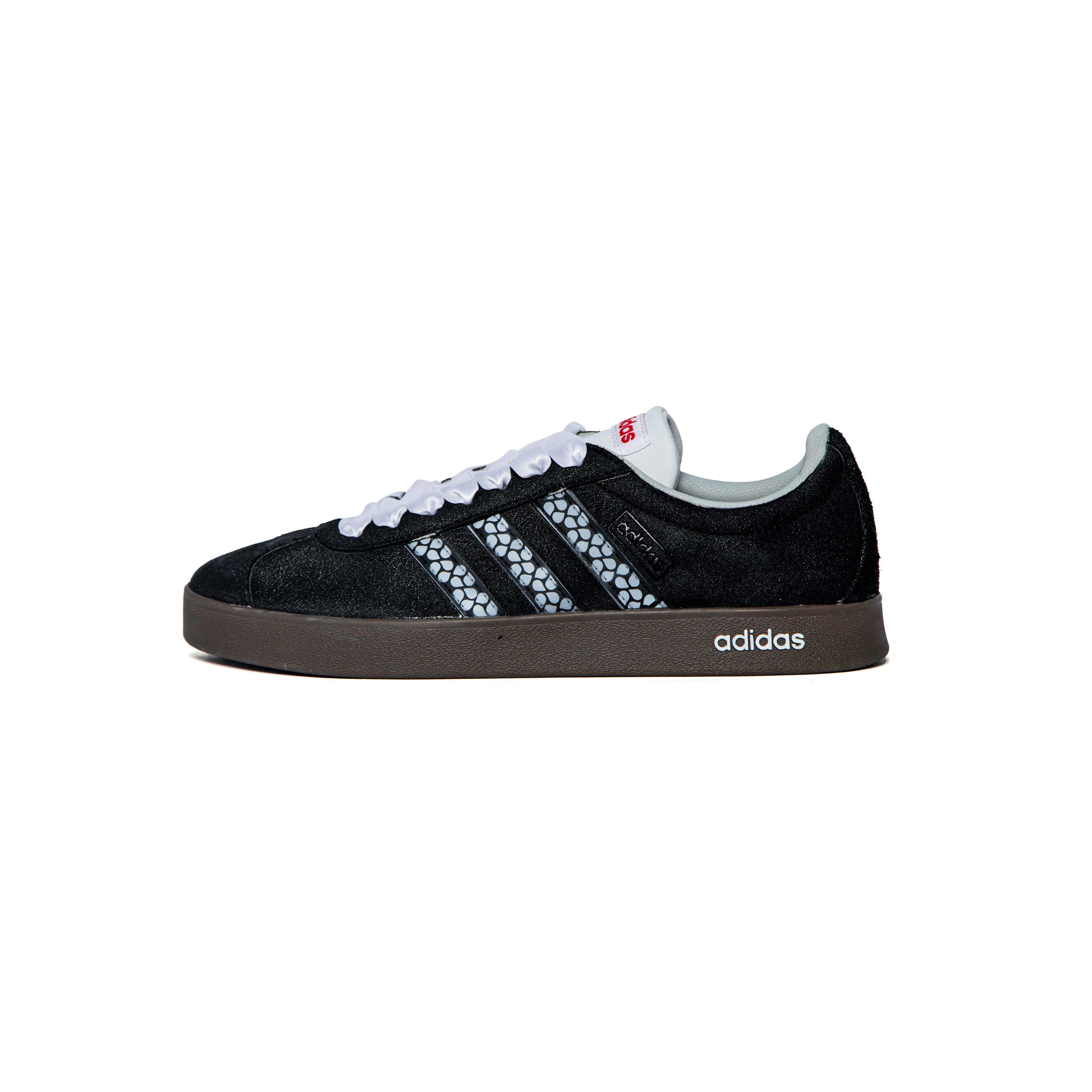 Adidas VL COURT 2.0 Subtle Texture Star, Weaving By Vine Flying Skateboard Shoes Unisex
