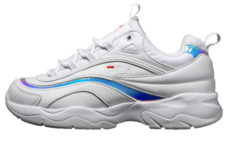 FILA Ray Prism Retro Running Shoes White/Blue
