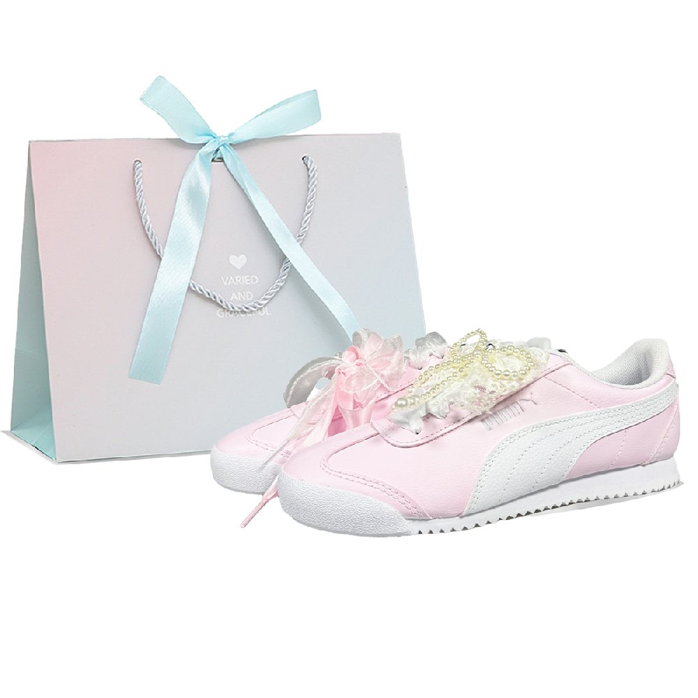 PUMA Turino FSL Non slip Lightweight Low Top Casual Shoes Unisex Pink