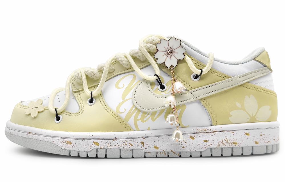 Nike Dunk Slip-Resistant Cushioning Wear-Resistant Low-Top Skateboard Shoes Men's Pine Pattern