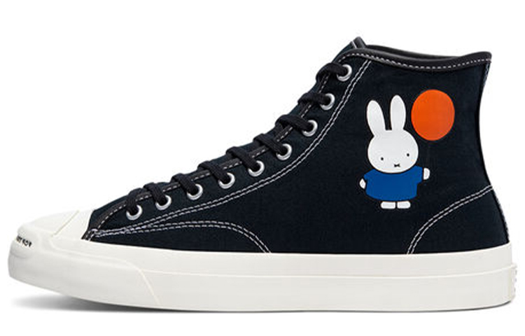 Converse Cons Jack Purcell Pro Mid Pop Trading Company Miffy Black