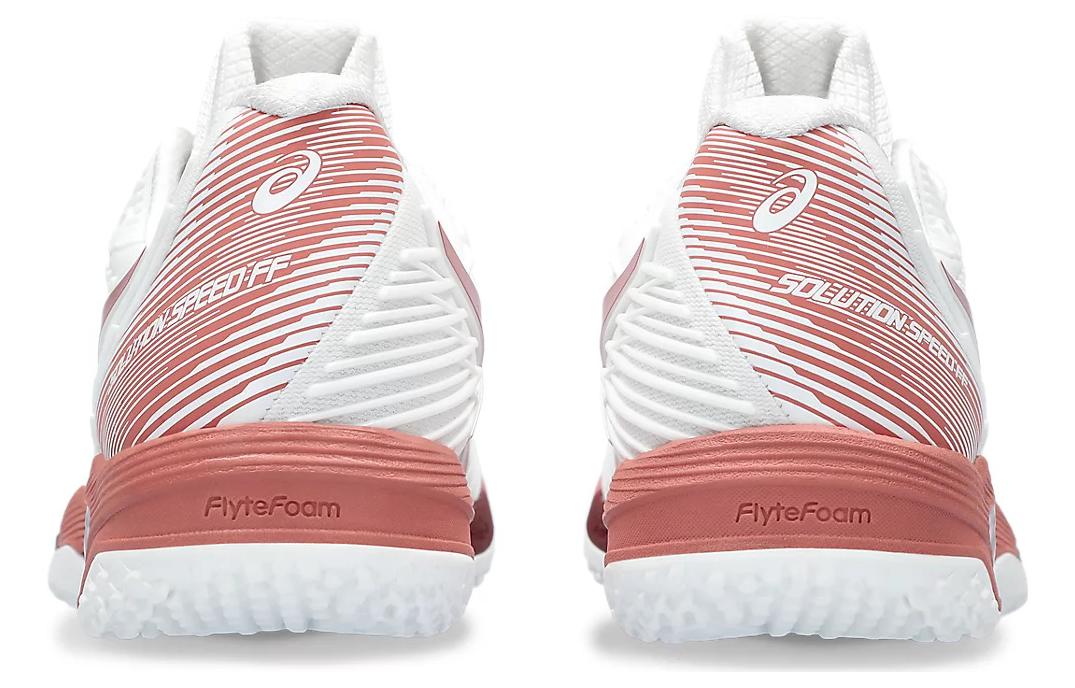 Asics Solution Speed FF 2 OC Cushioning Low top Tennis Shoes Women's Red White купить в интернет-магазине Yoocart с быстрой доставкой по России.