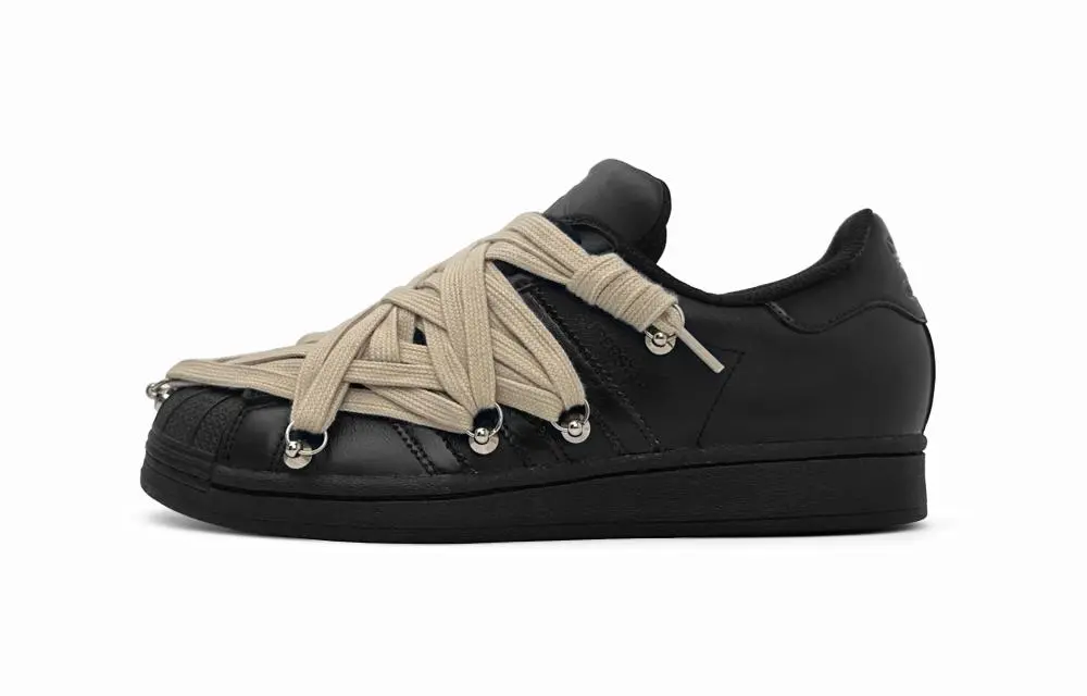 Adidas Originals SUPERSTAR Low top Skateboard Shoes Unisex Black