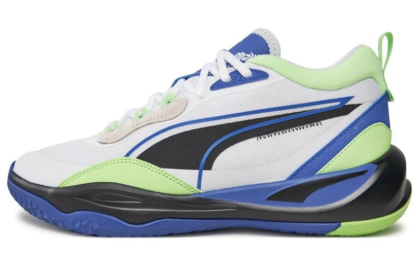 PUMA Playmaker 'White Blue Green'