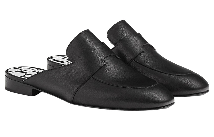 HERMES Catena Antibacterial Closed Toe Slippers Women's Black купить в интернет-магазине Yoocart с быстрой доставкой по России.
