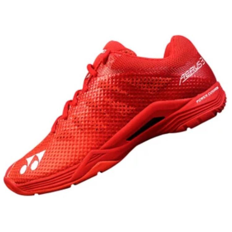 YONEX Cushioning Slip Resistant Low Top Badminton Shoes Men's Red