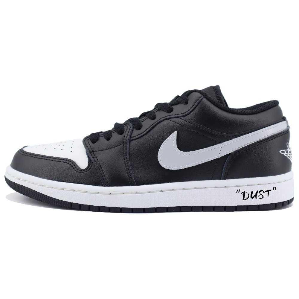 Jordan Air Jordan 1 'Orca' Anti Slip Wear Resistant Low Top Vintage Basketball Shoes Unisex Black