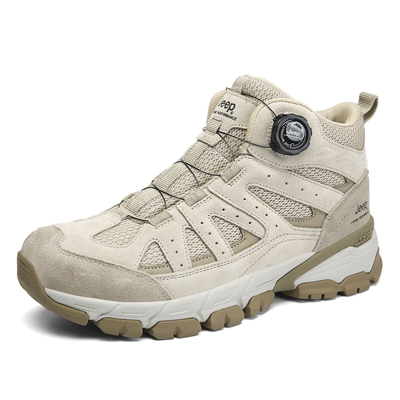 Jeep Outdoor Shoes Men High Top Sand купить в интернет-магазине Yoocart с быстрой доставкой по России.