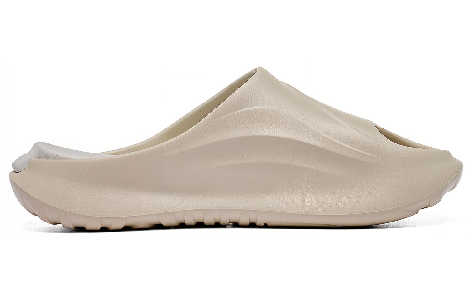 Kappa Cool Chip Slip Resistant Abrasion Resistant Slide Slippers Unisex Brown Parchment Paper