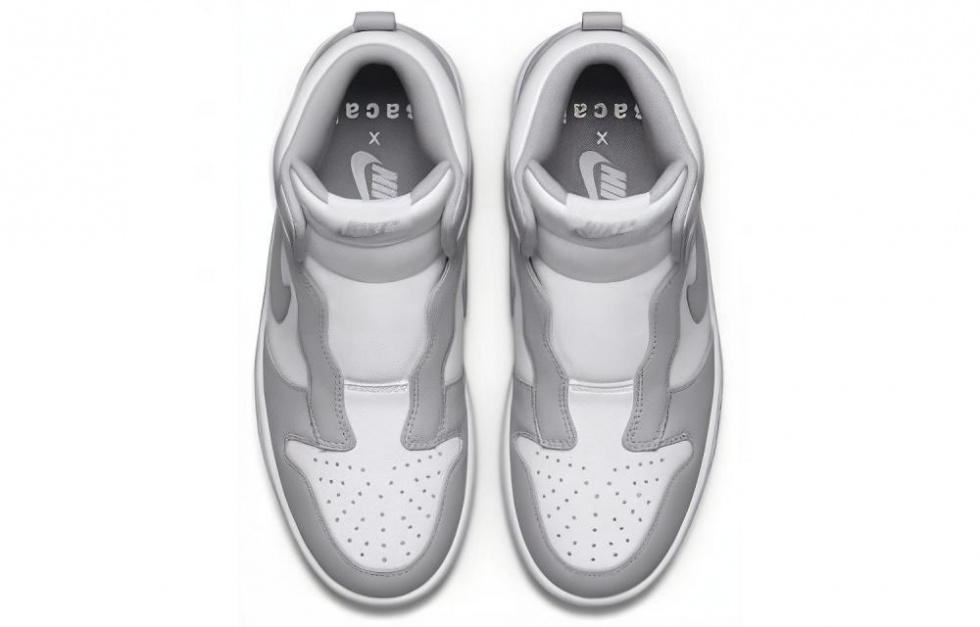Nike lab Dunk Lux Sacai White Grey Women's купить в интернет-магазине Yoocart с быстрой доставкой по России.