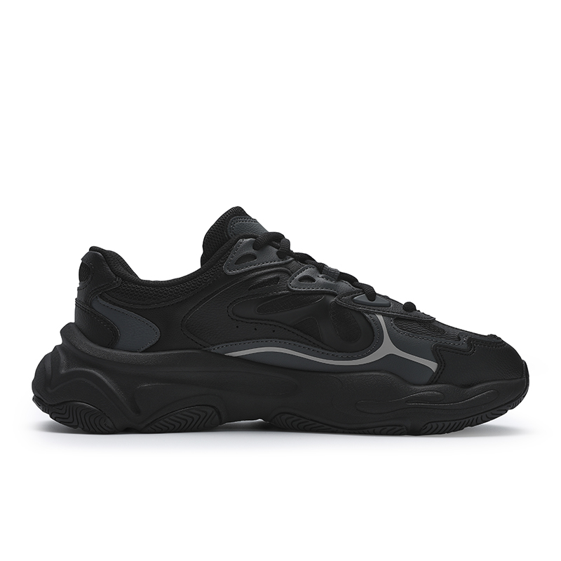 FILA MARS 4 Tom Sachs X NikeCraft General Purpose Anti Slip Wear Resistant Low Top Casual Shoes Men's Black Gray