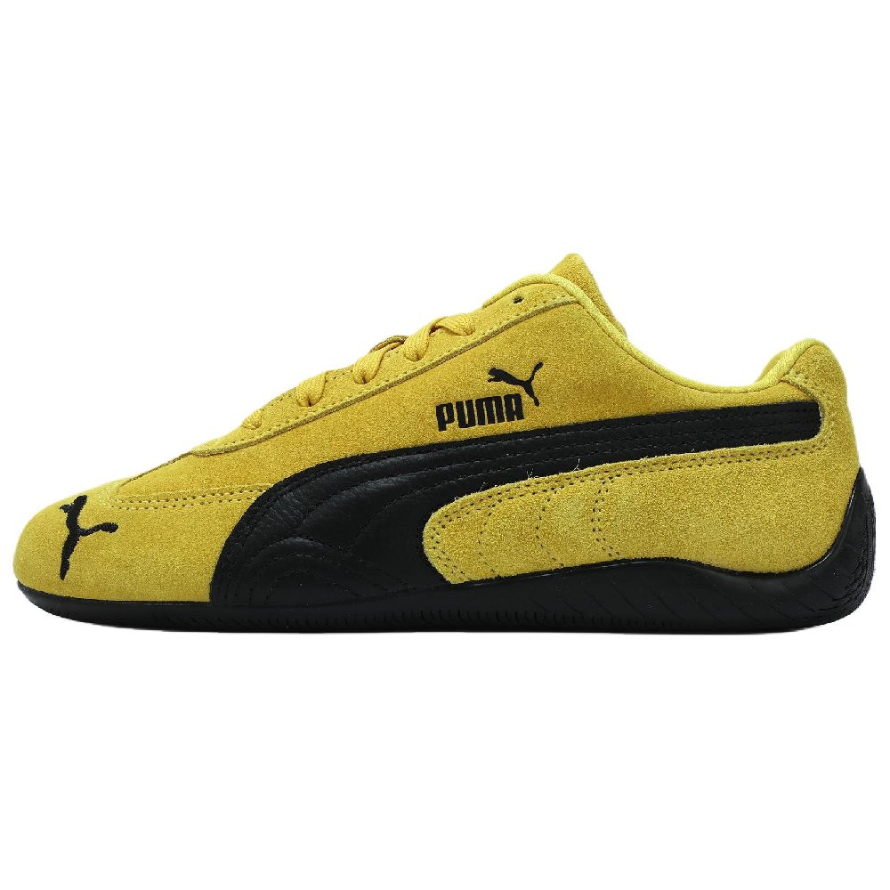 PUMA Speedcat Collection Abrasion Resistant Low top Casual Shoes Unisex Yellow Black