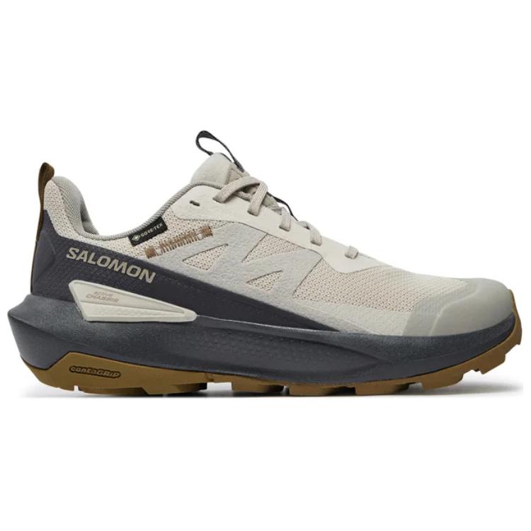 SALOMON Elixir Slip Resistant Low Top Outdoor Shoes Women's Light Gray
