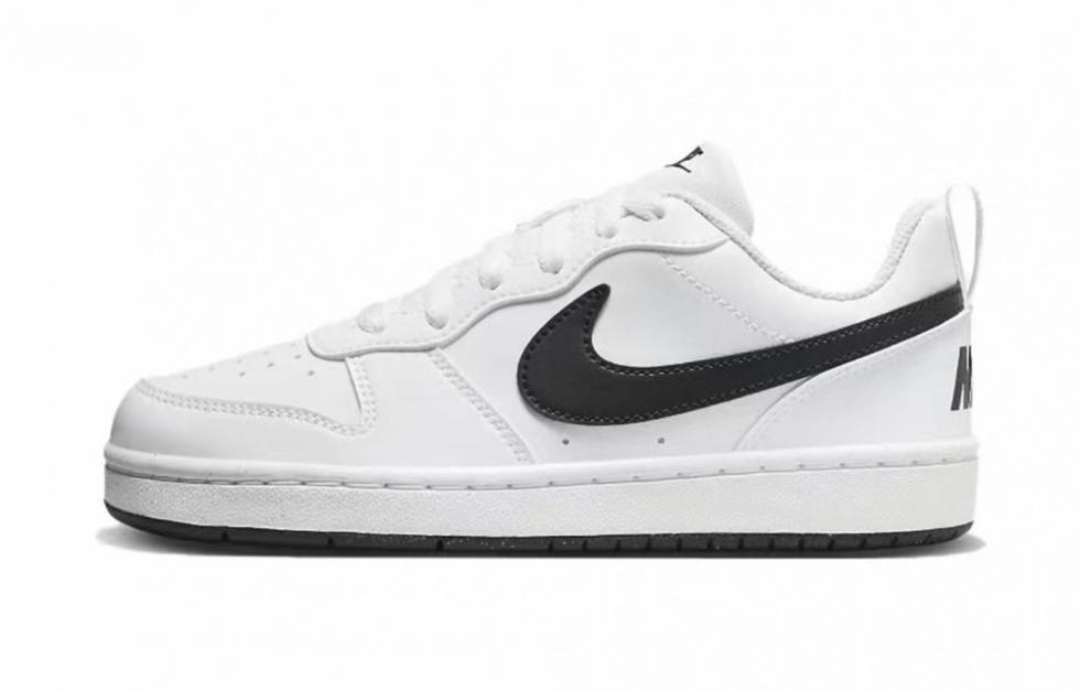 Nike Court Borough Low 2 Low Top Skateboard Shoes GS Black White Pink купить в интернет-магазине Yoocart с быстрой доставкой по России.
