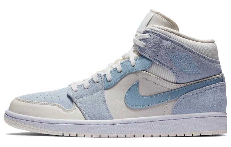 Jordan 1 Mid Mixed Textures Blue